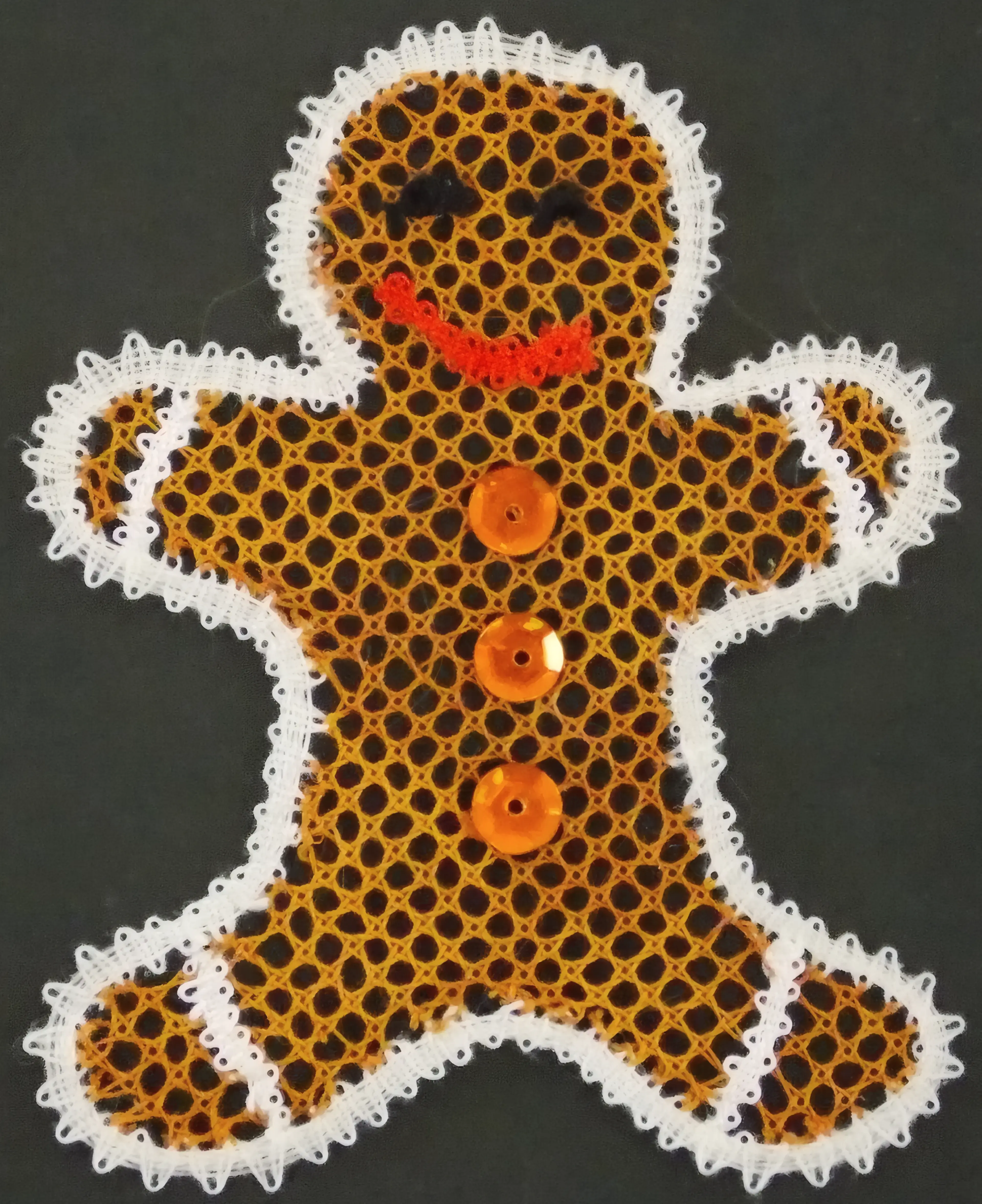 Dentelle aux fuseaux et broderie hardanger — le copain d'épices